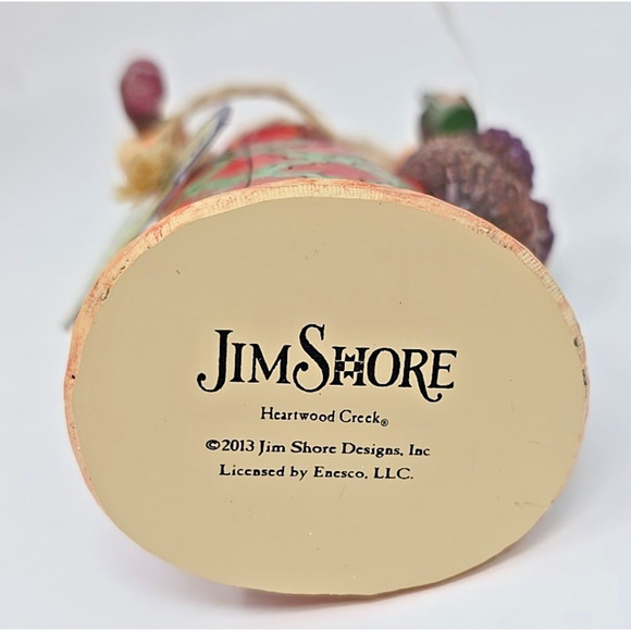 Jim Shore 2013 Vineyard Santa Ornament #4034398 In Box JS11 - Picture 8 of 13